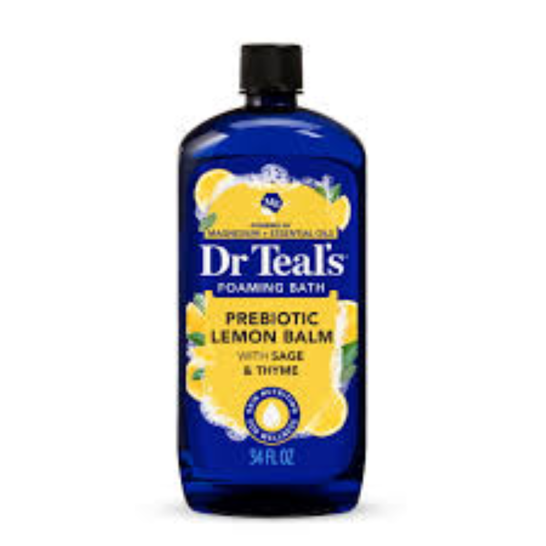 DR TEALS FOAMING BATH PREBIOTIC LEMON BALM 1L